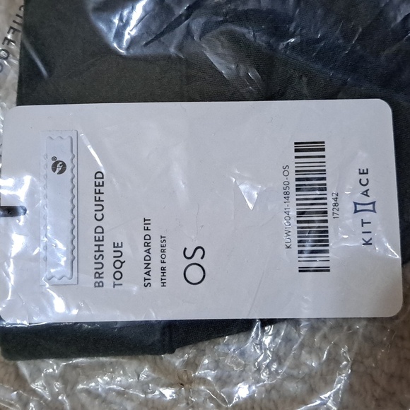 🇨🇦 Kit and Ace Brushed Cuffed Toque in Heather Forest Green, ✨️NWT✨️ O/S - Picture 4 of 5